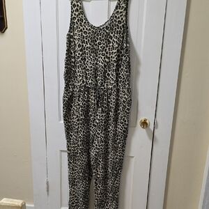 Leopard Print Jumpsuit 018